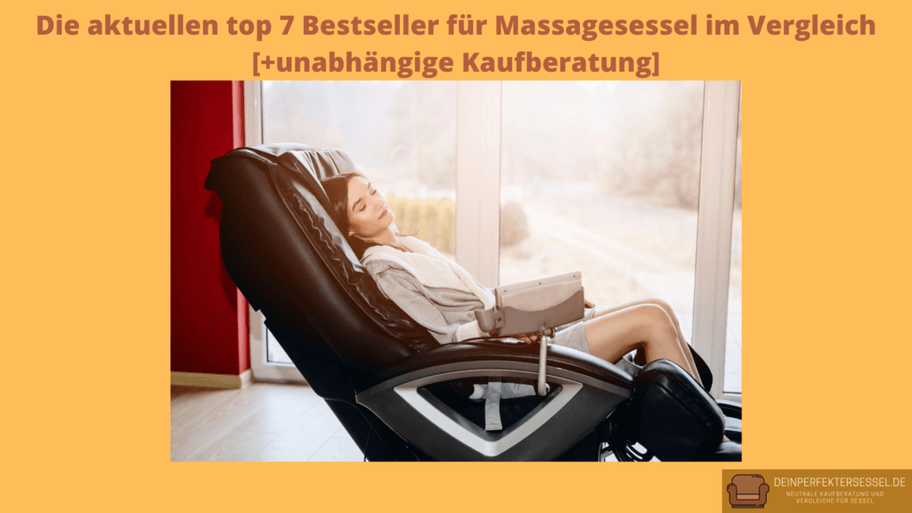 Massagesessel Test 2024 Die Top 7 Testsieger Im Vergleich